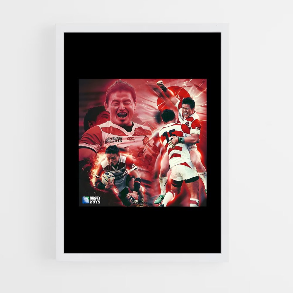 Poster Rugby Japonais Passion (vue 3)