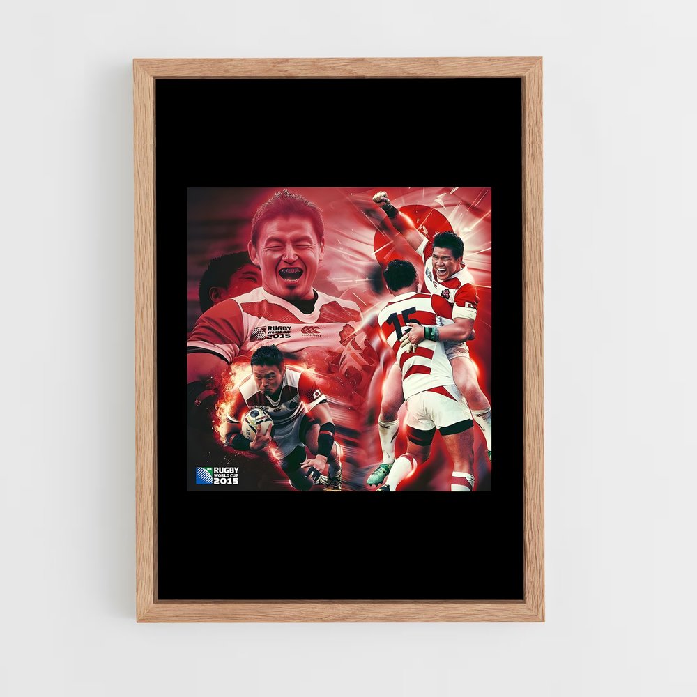Poster Rugby Japonais Passion (vue 4)