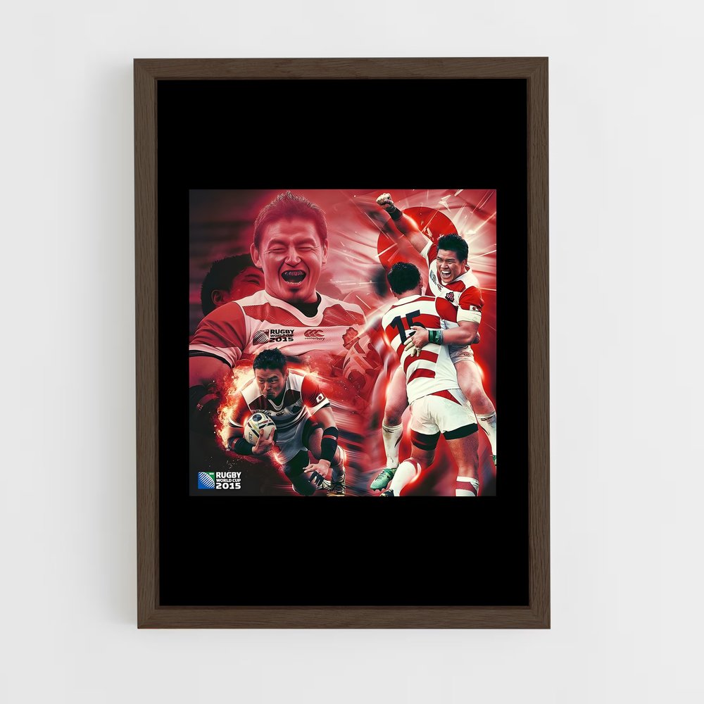 Poster Rugby Japonais Passion (vue 5)