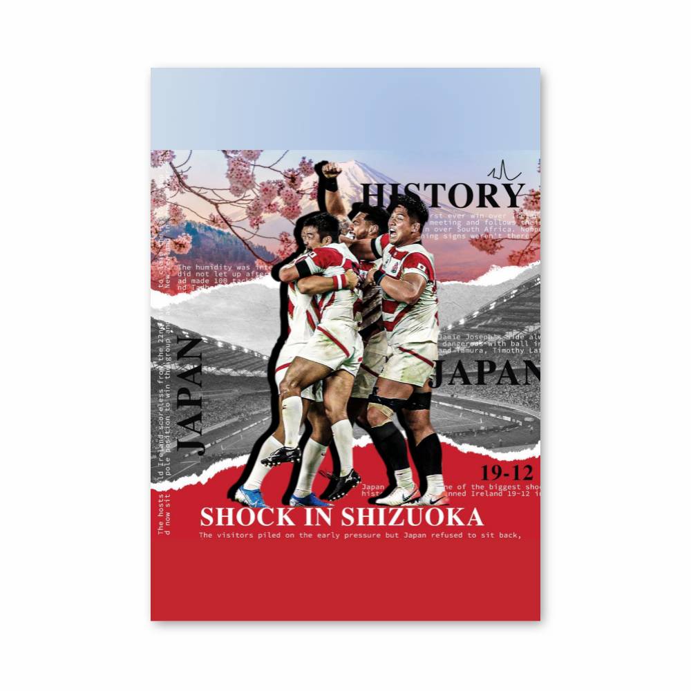 Poster Victoire à Shizuoka