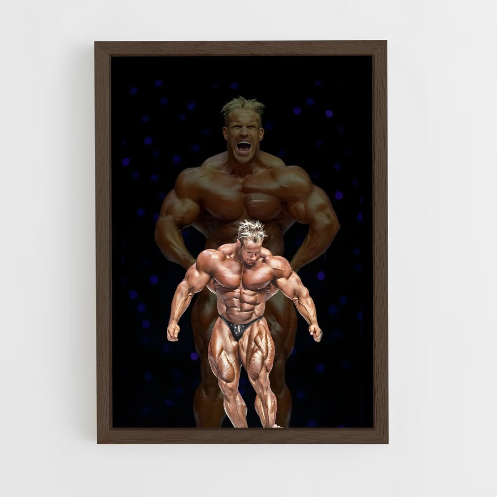 Poster Puissance Hérculéenne – affiche Musculation (vue 5)