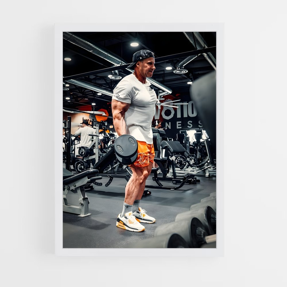 Poster Musculation Intensité (vue 3)