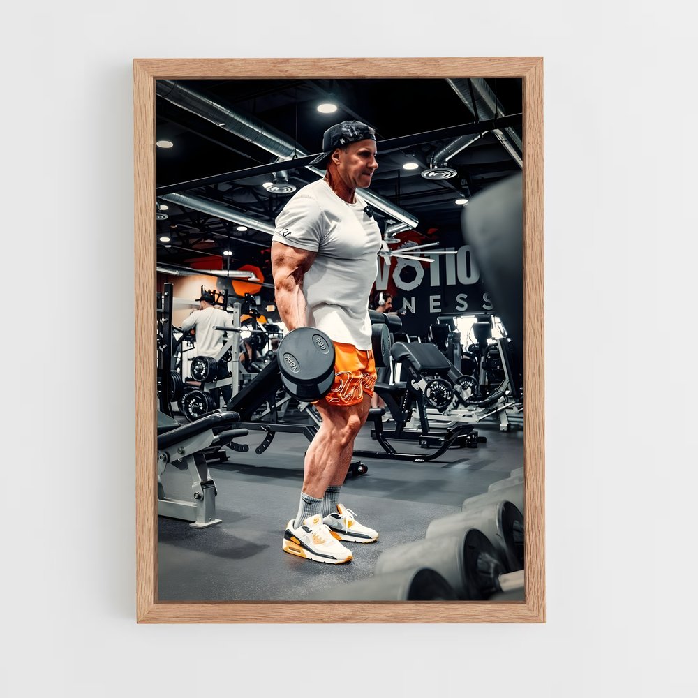 Poster Musculation Intensité (vue 4)