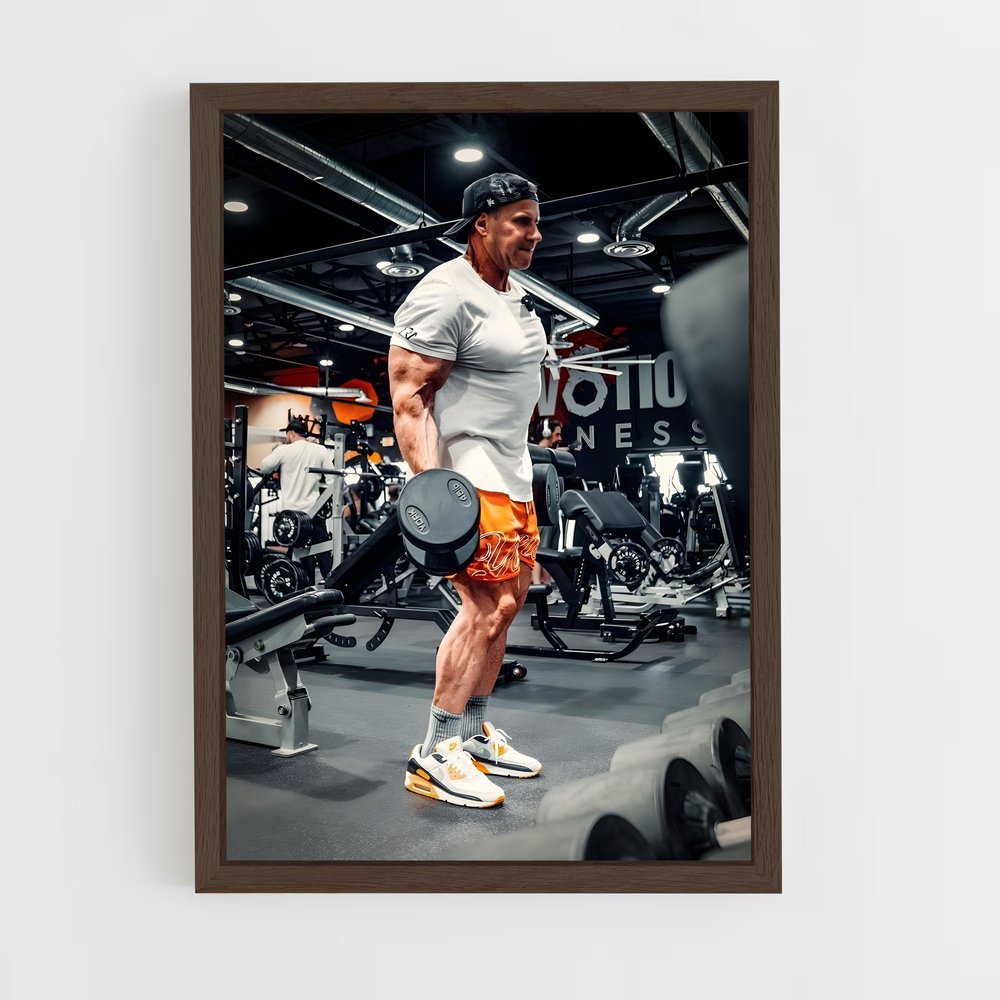 Poster Musculation Intensité (vue 5)