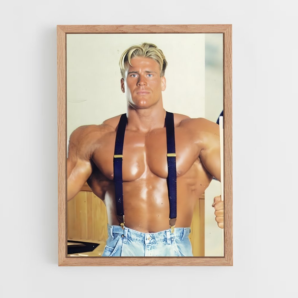 Poster Muscle Vintage – affiche Musculation (vue 4)