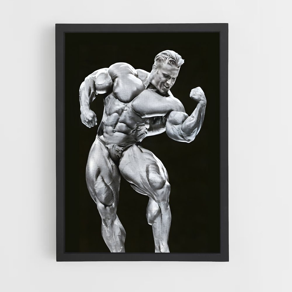 Poster Force Sculpturale – affiche Musculation (vue 2)