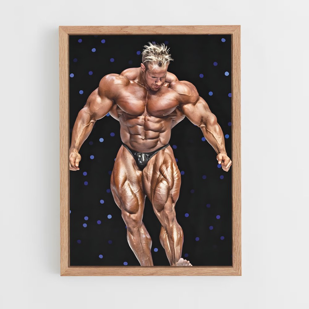Poster Athlète Musculation (vue 4)