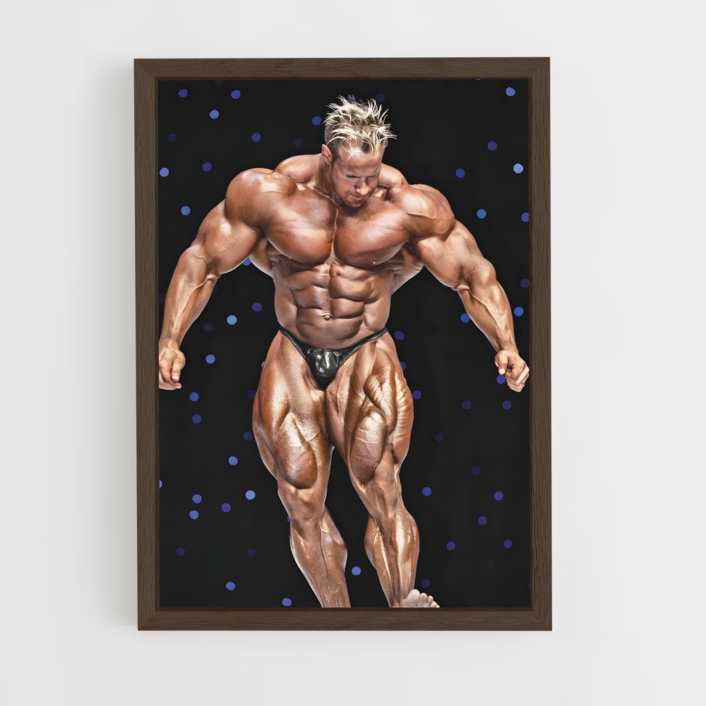 Poster Athlète Musculation (vue 5)