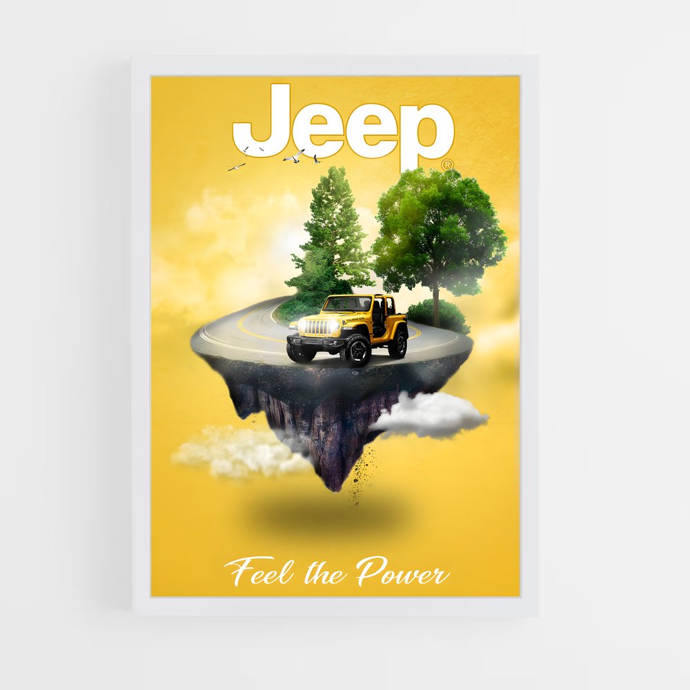 Poster Puissance Aérienne – affiche Jeep (vue 3)