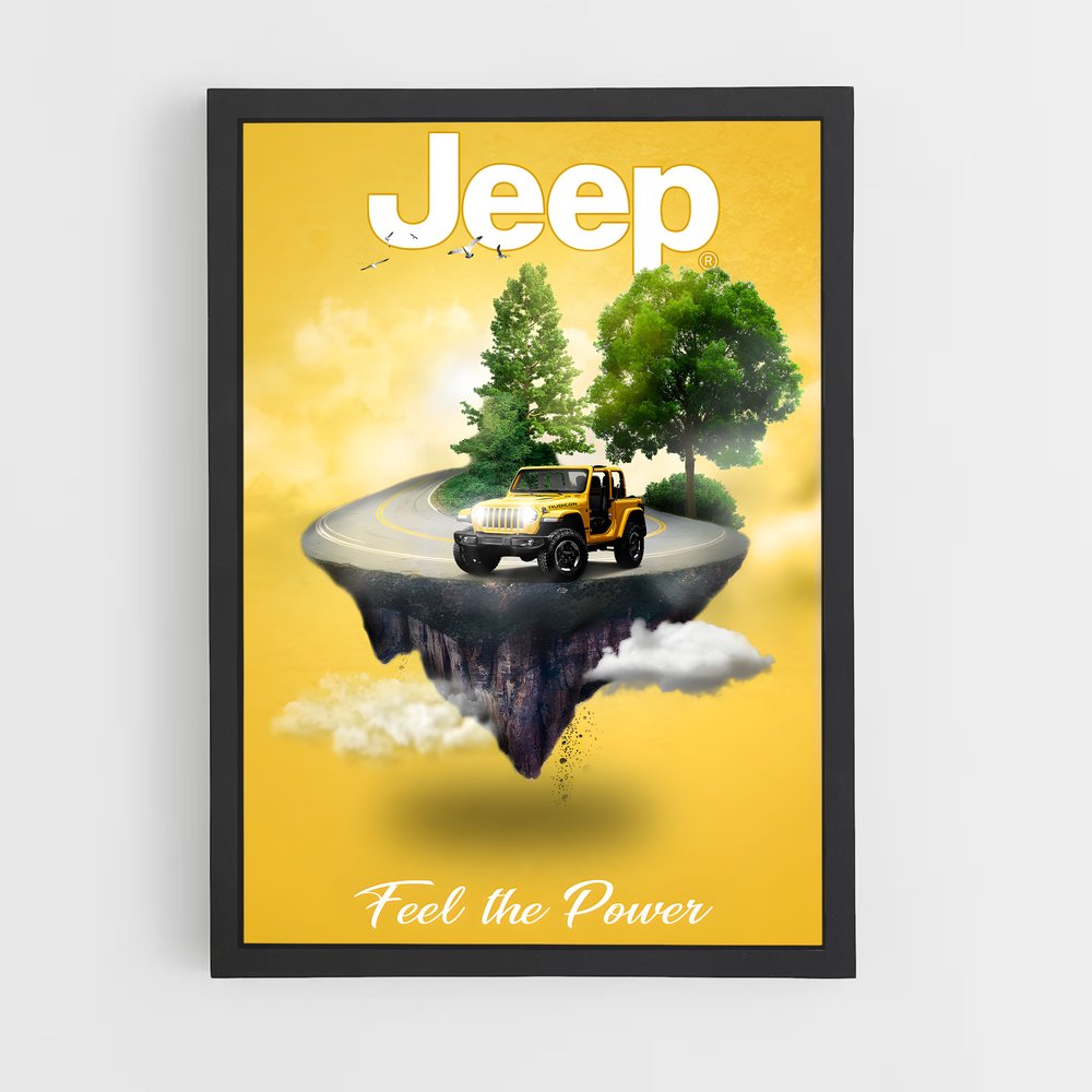 Poster Puissance Aérienne – affiche Jeep (vue 2)