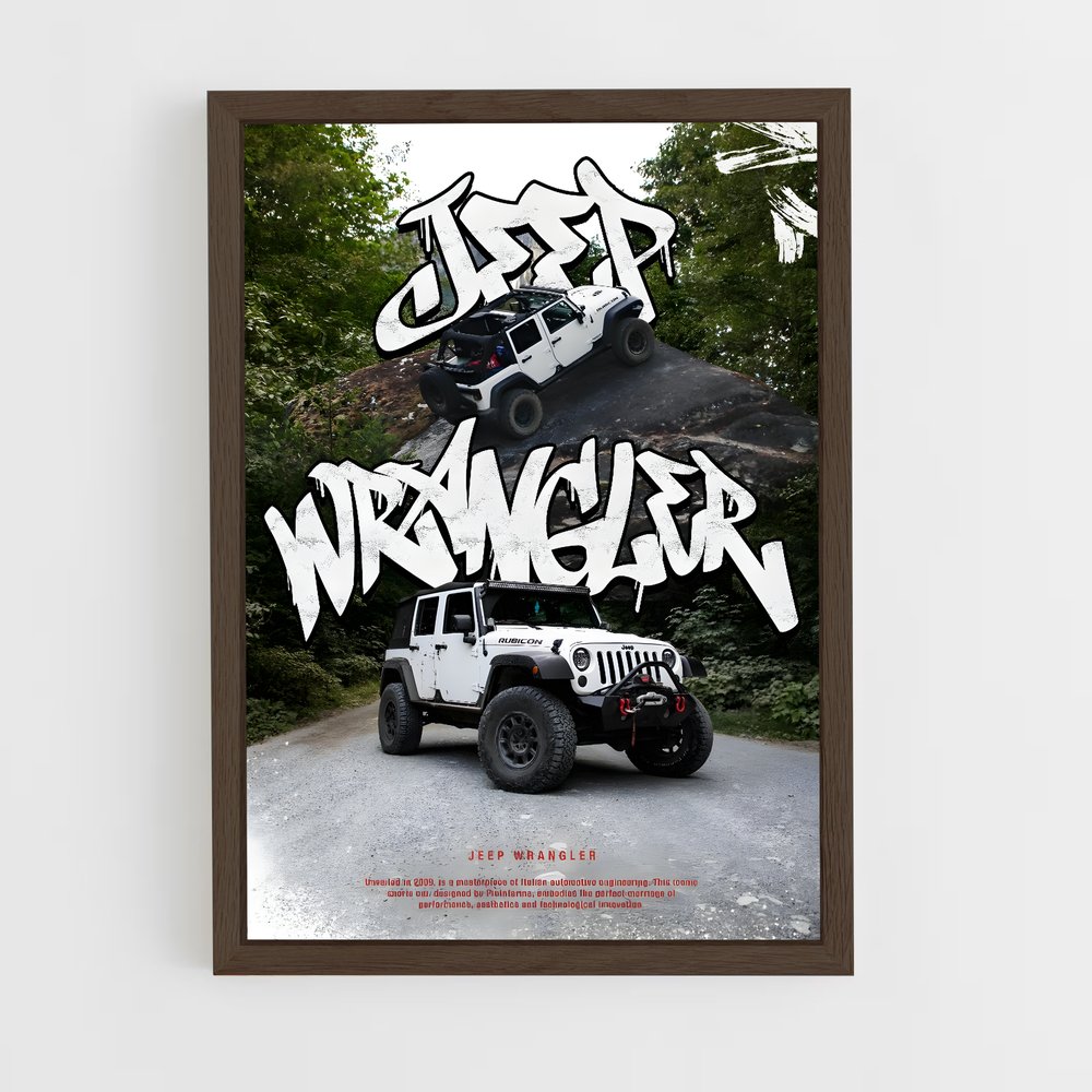 Poster Évasion 4x4 – affiche Jeep (vue 5)