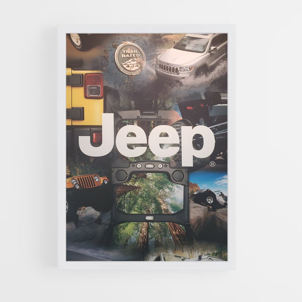 Poster Aventure Jeep (vue 3)