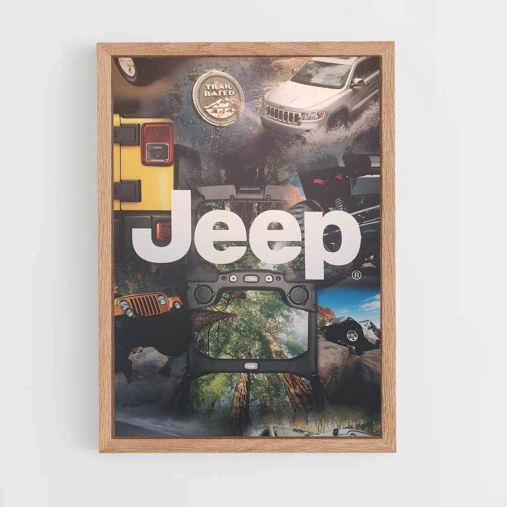 Poster Aventure Jeep (vue 4)