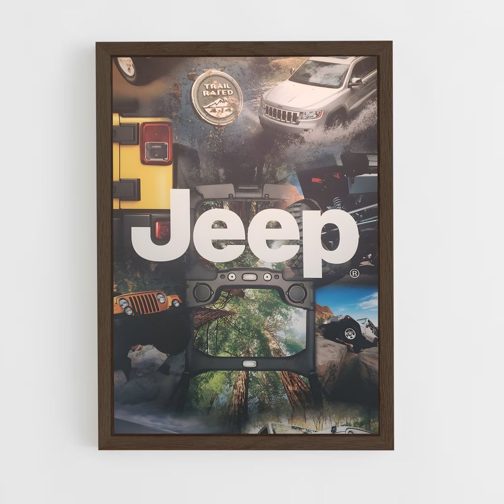 Poster Aventure Jeep (vue 5)