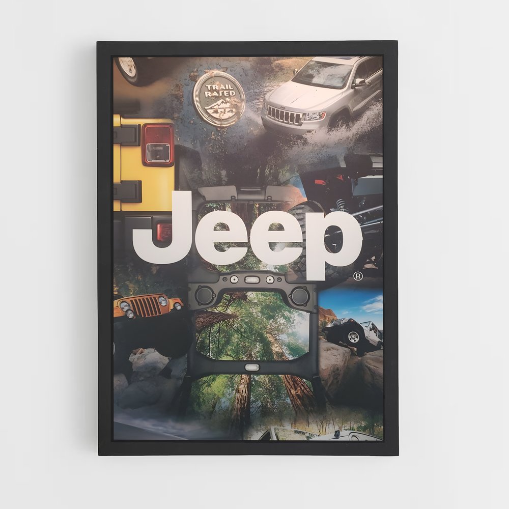 Poster Aventure Jeep (vue 2)