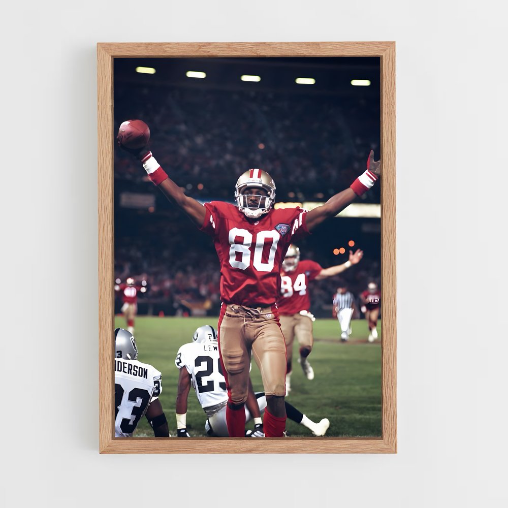 Poster Victoire Touchdown – affiche Football US (vue 4)