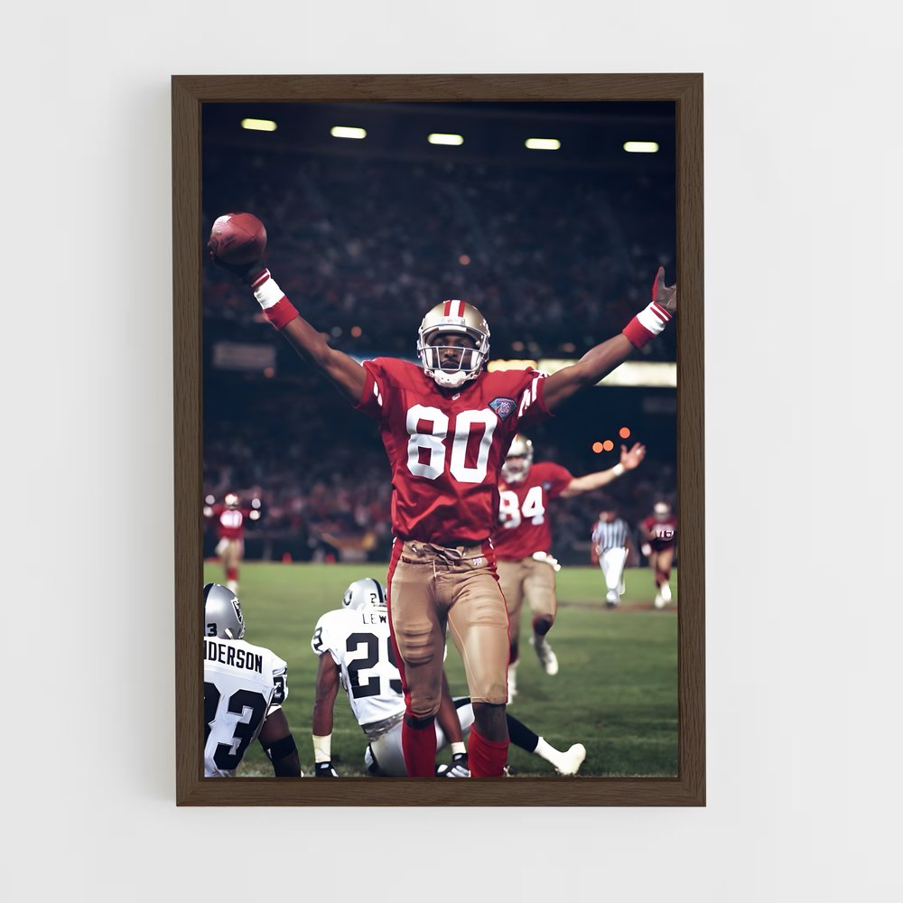 Poster Victoire Touchdown – affiche Football US (vue 5)