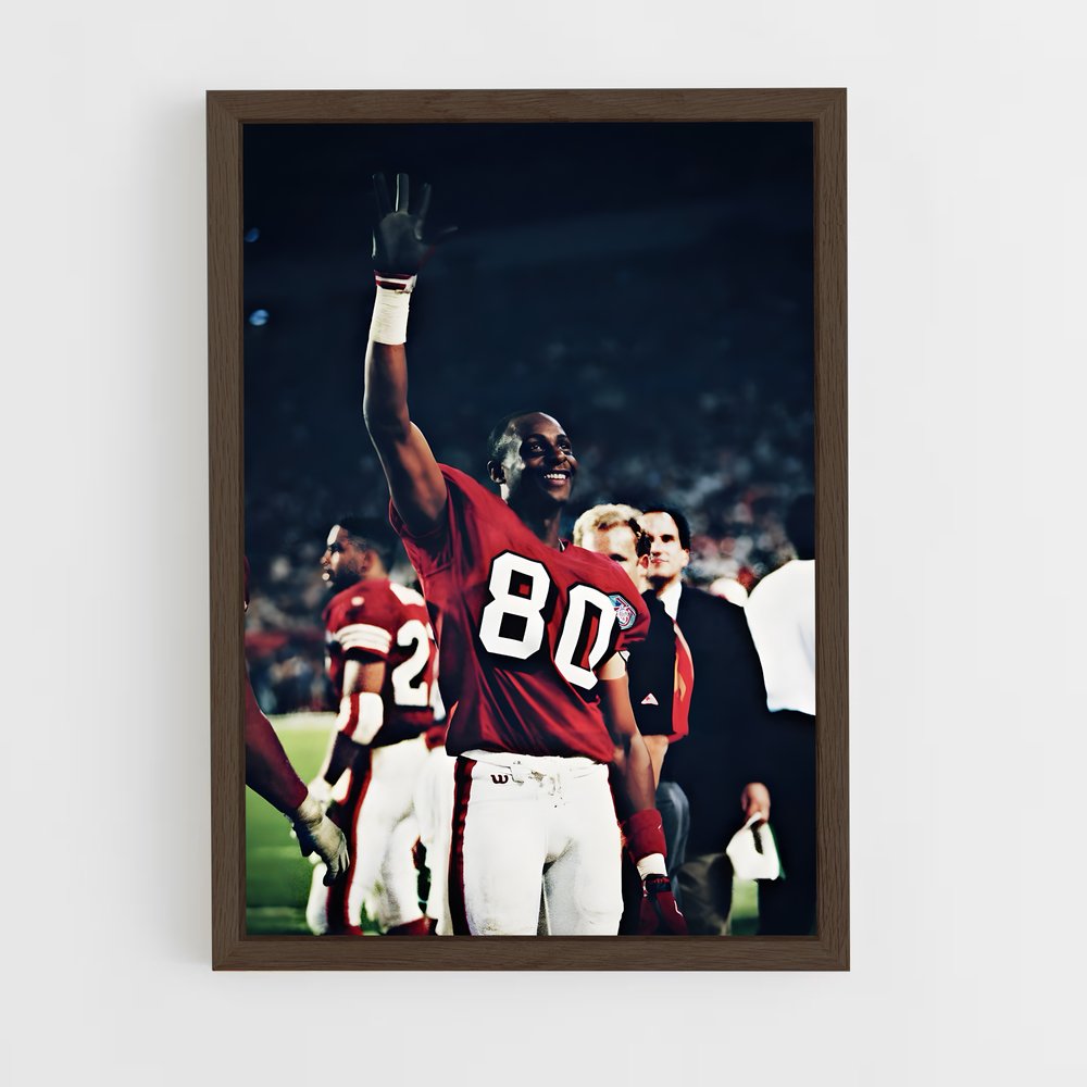 Poster Number 80 Victory – affiche Football US (vue 5)