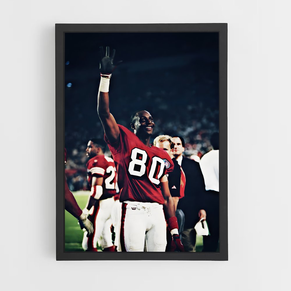 Poster Number 80 Victory – affiche Football US (vue 2)