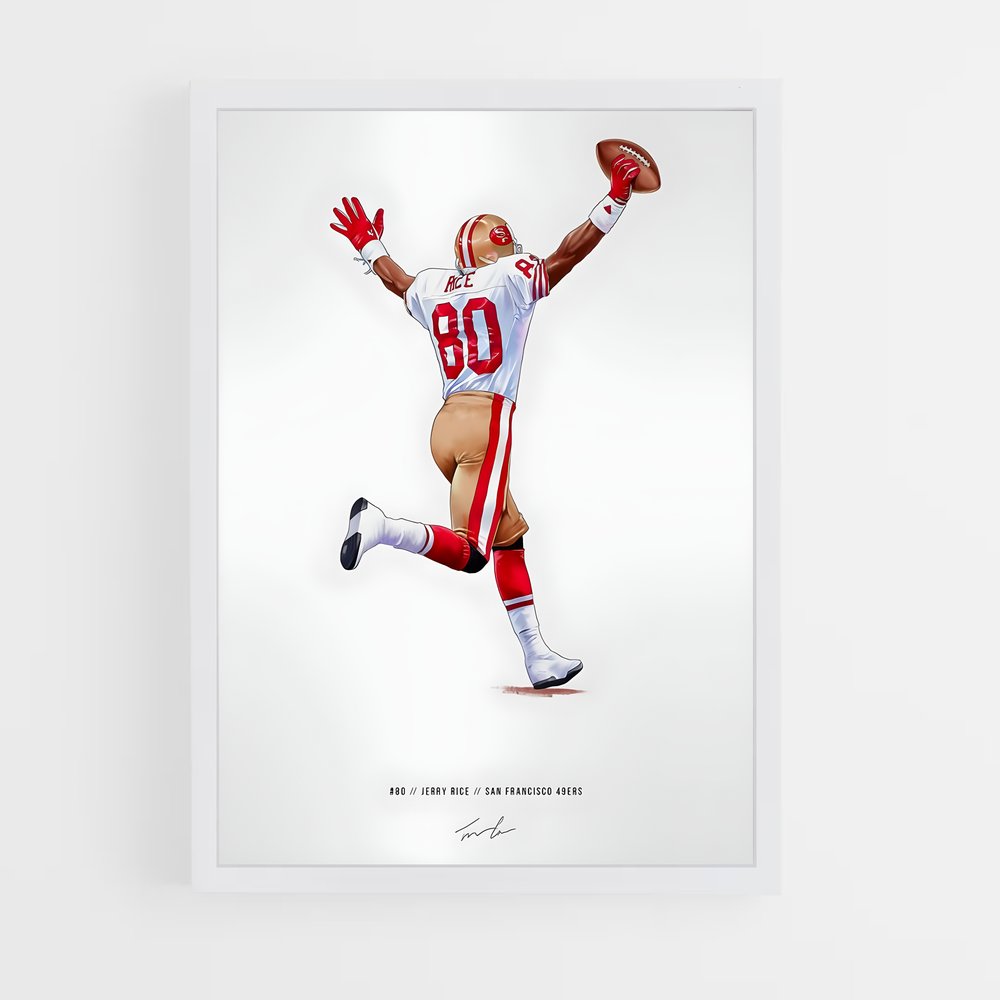 Poster Catch Legend – affiche Football US (vue 3)