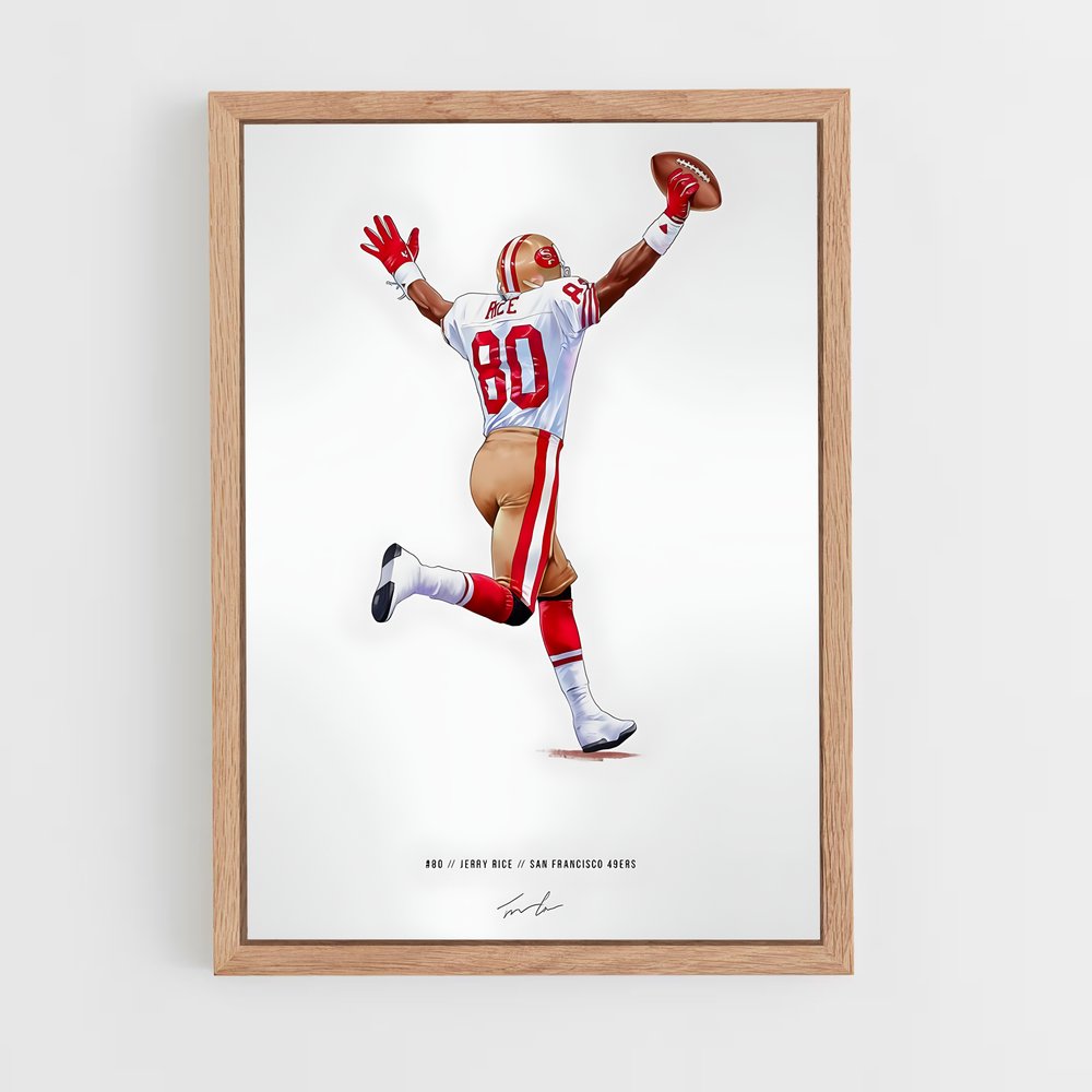 Poster Catch Legend – affiche Football US (vue 4)