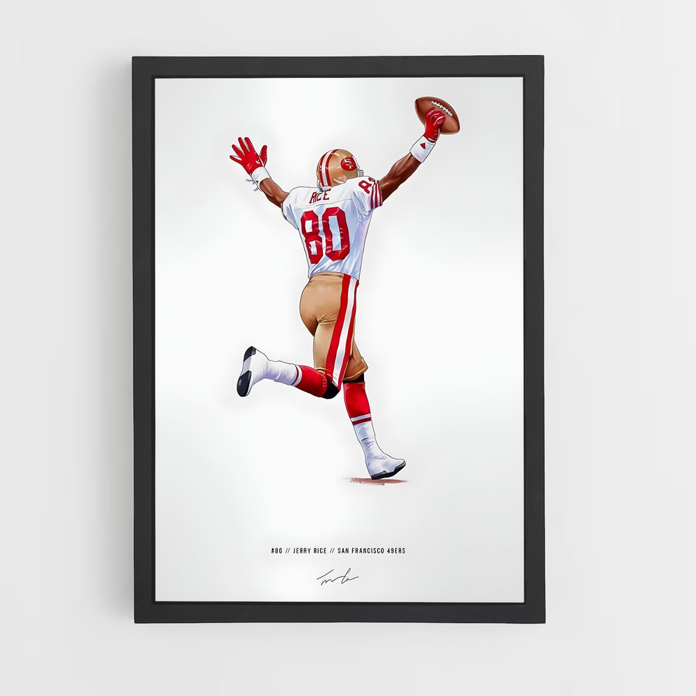 Poster Catch Legend – affiche Football US (vue 2)