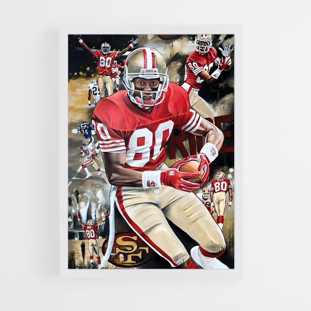Poster Légende du Touchdown – affiche Football US (vue 3)