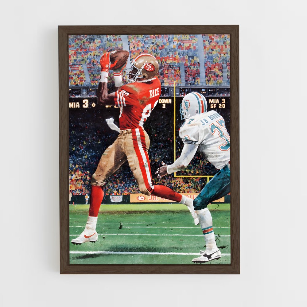 Poster Touchdown Légendaire – affiche Football US (vue 5)