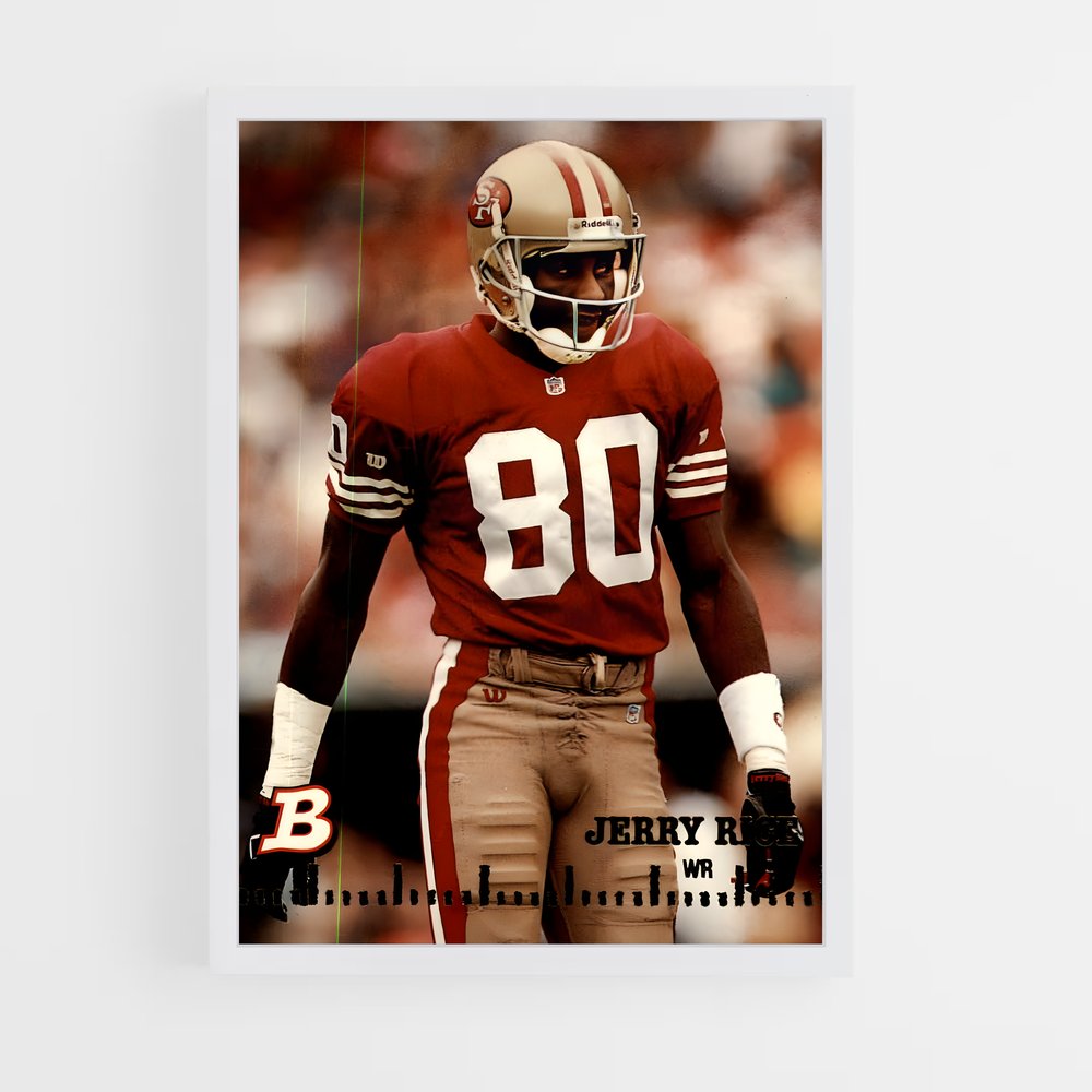 Poster Iconique WR 80 – affiche Football US (vue 3)