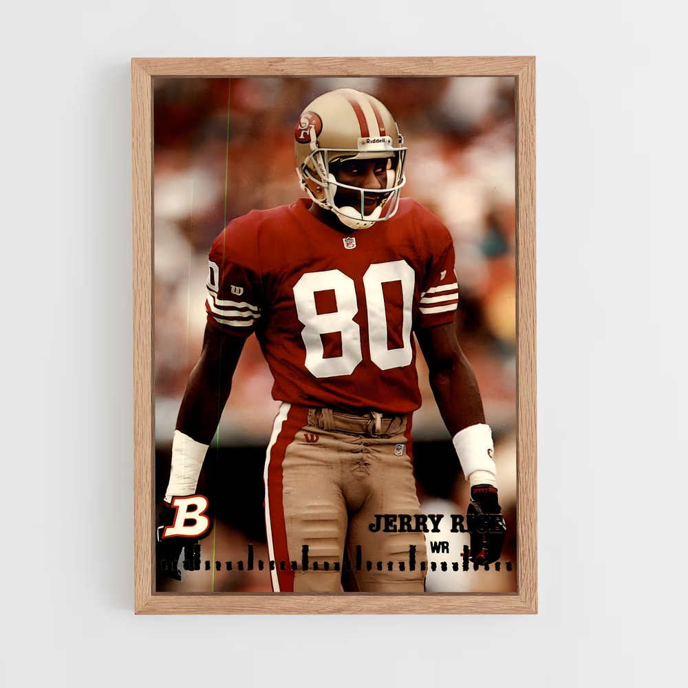 Poster Iconique WR 80 – affiche Football US (vue 4)
