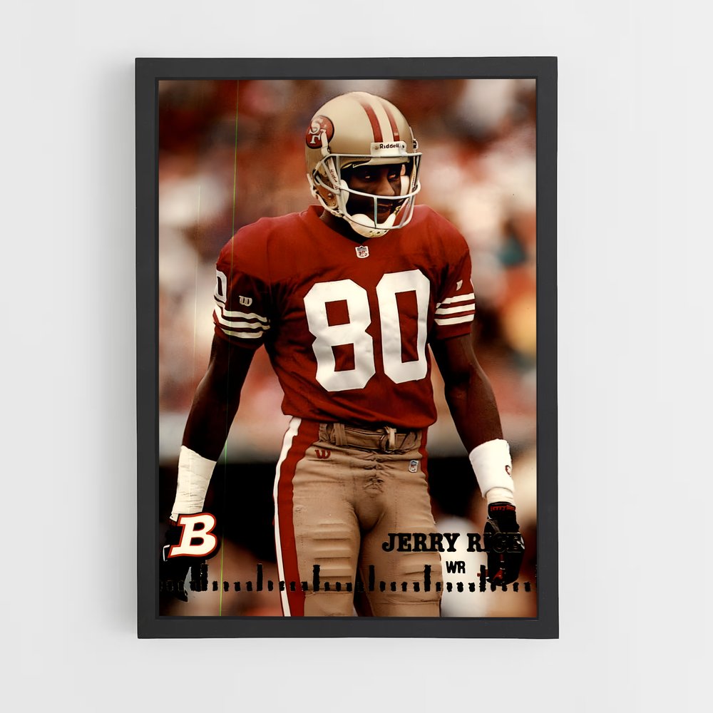 Poster Iconique WR 80 – affiche Football US (vue 2)