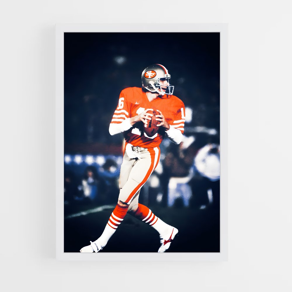 Poster Maître du Gridiron – affiche Football US (vue 3)