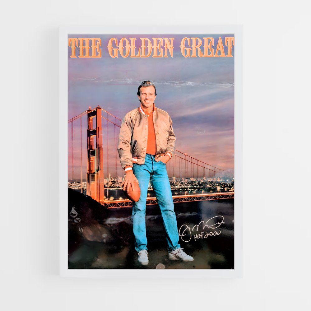 Poster The Golden Great – affiche Football US (vue 3)