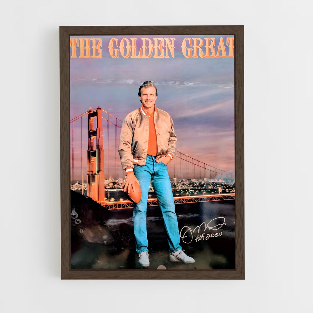 Poster The Golden Great – affiche Football US (vue 5)