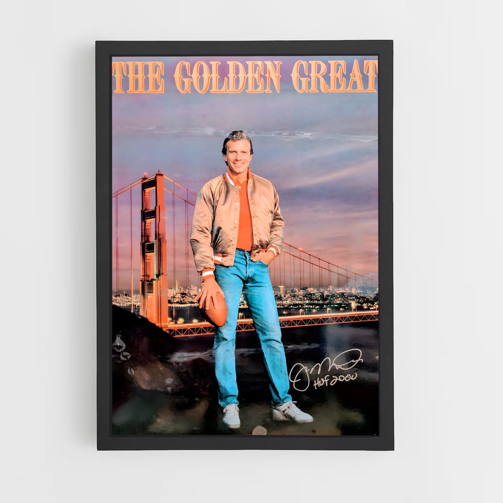 Poster The Golden Great – affiche Football US (vue 2)