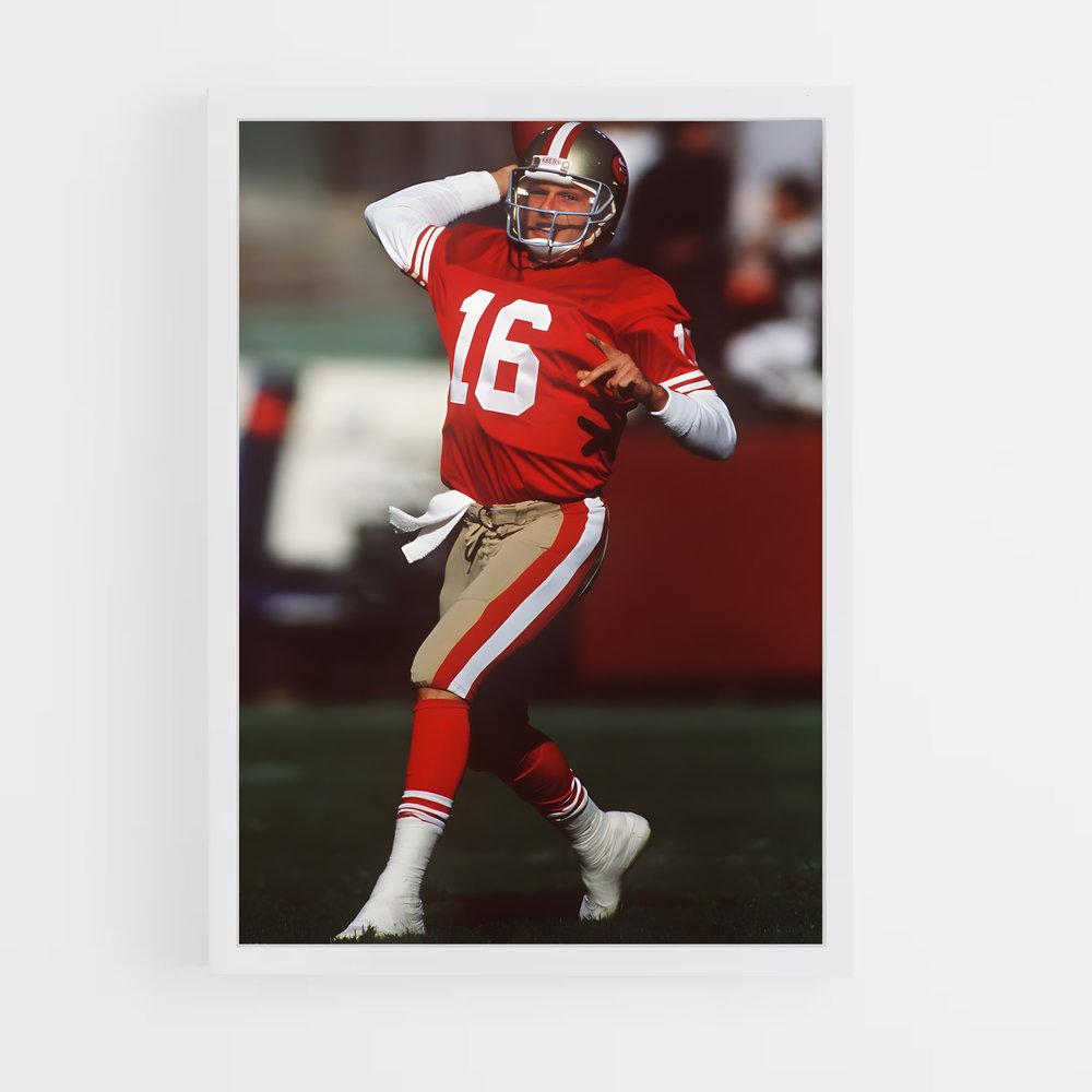 Poster Footballeur Iconique – affiche Football US (vue 3)