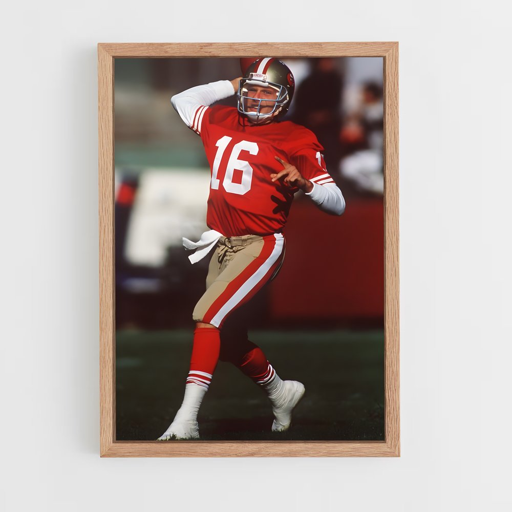 Poster Footballeur Iconique – affiche Football US (vue 4)