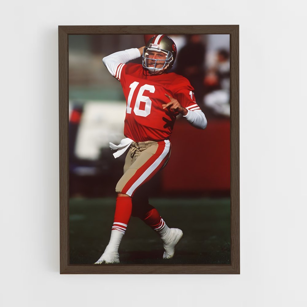 Poster Footballeur Iconique – affiche Football US (vue 5)