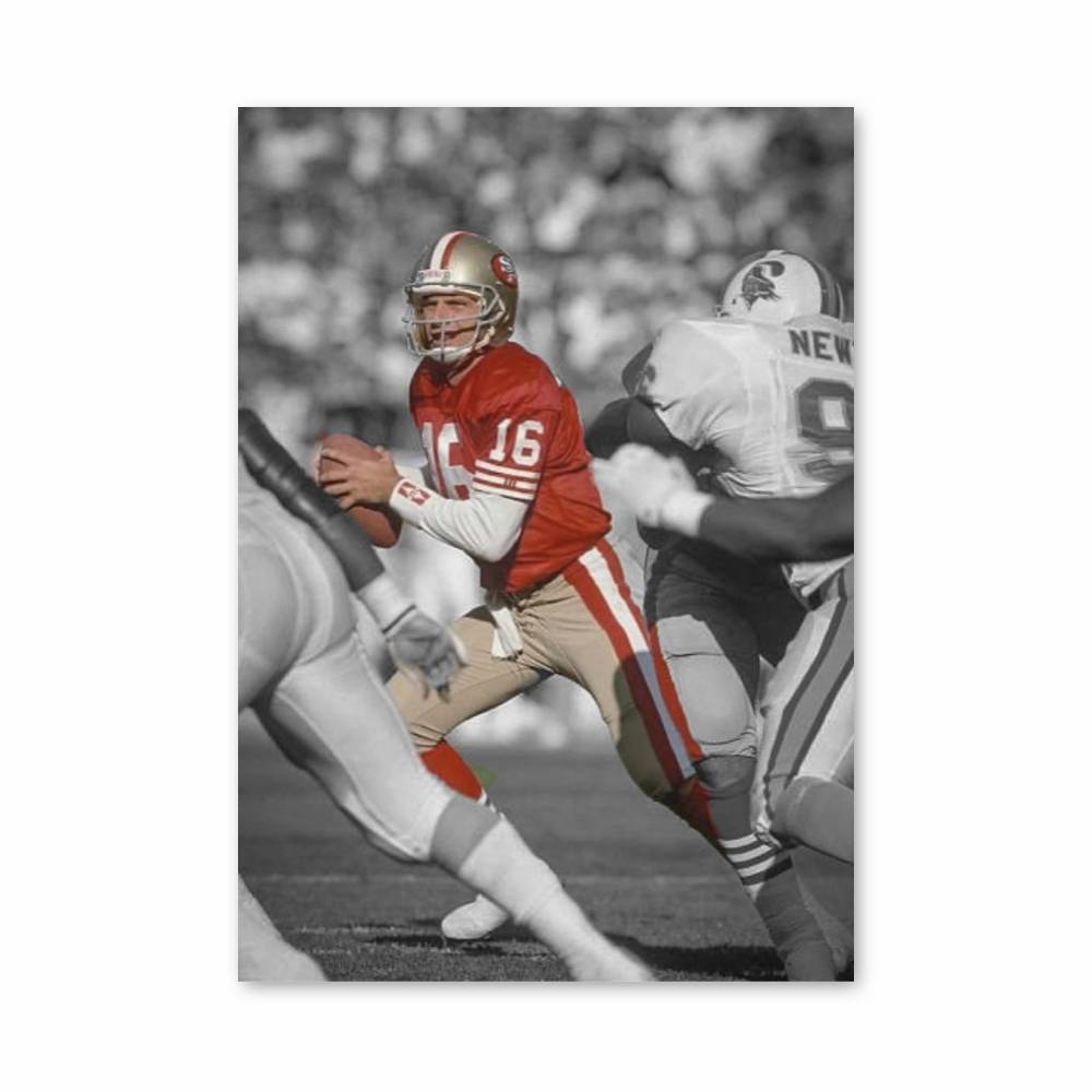 Poster Légende Quarterback