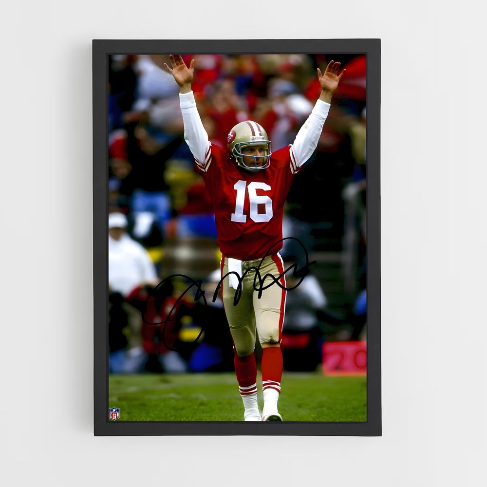 Poster Quarterback Victory – affiche Football US (vue 2)