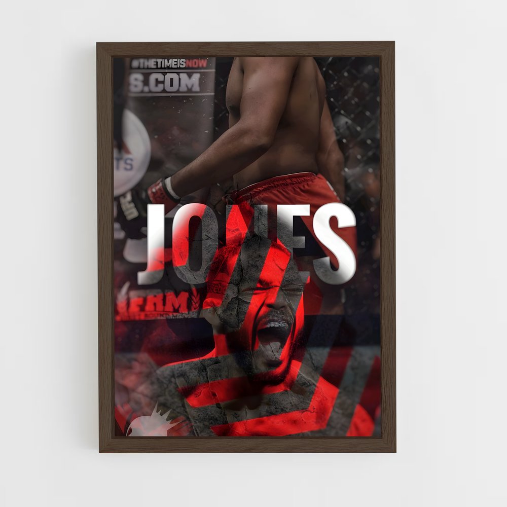 Poster Dominance Jones – affiche MMA (vue 5)