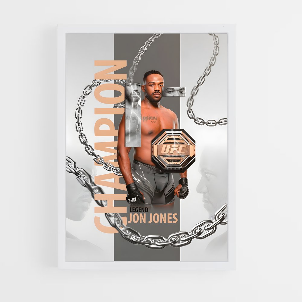 Poster Champion MMA (vue 3)