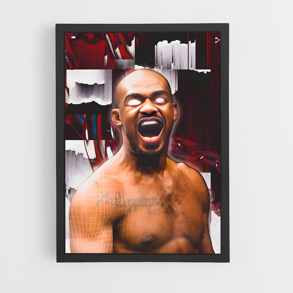 Poster Puissance Primal – affiche MMA (vue 2)