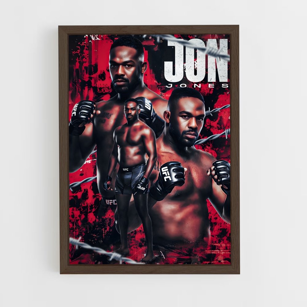 Poster Guerrier Intense – affiche MMA (vue 5)