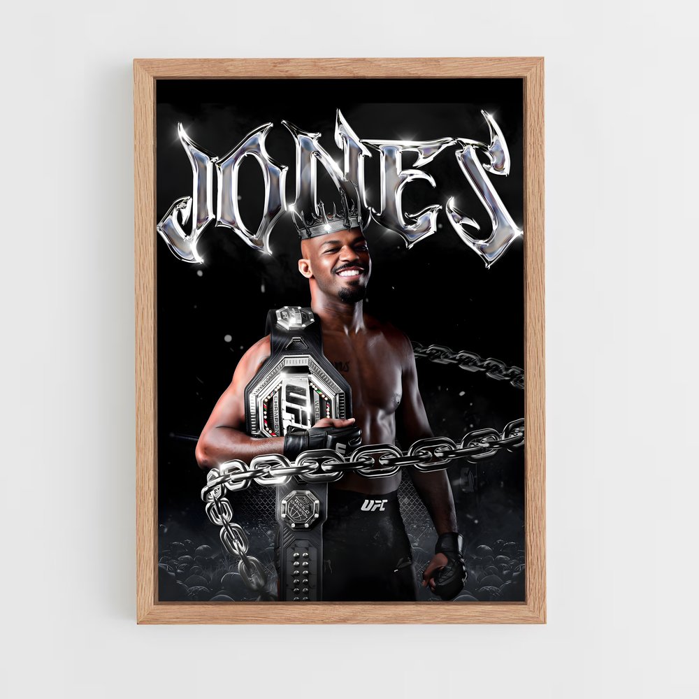 Poster Roi du Combat – affiche MMA (vue 4)
