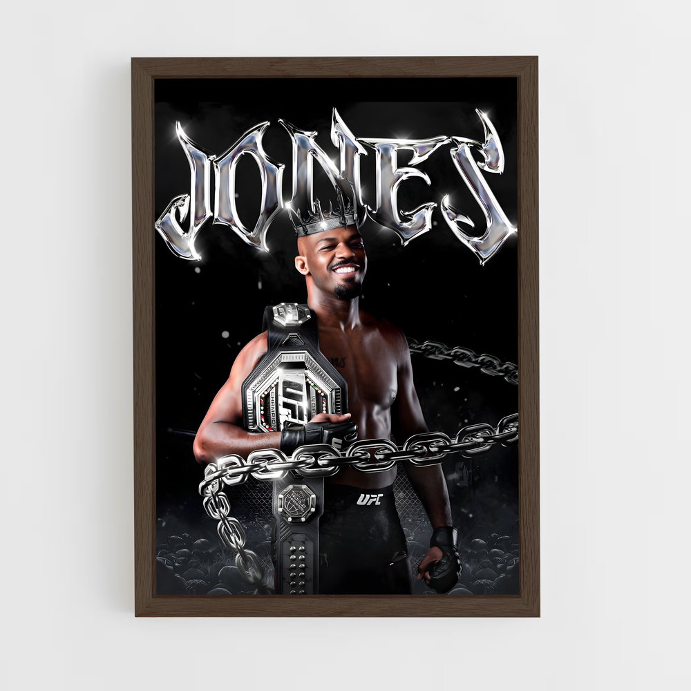 Poster Roi du Combat – affiche MMA (vue 5)