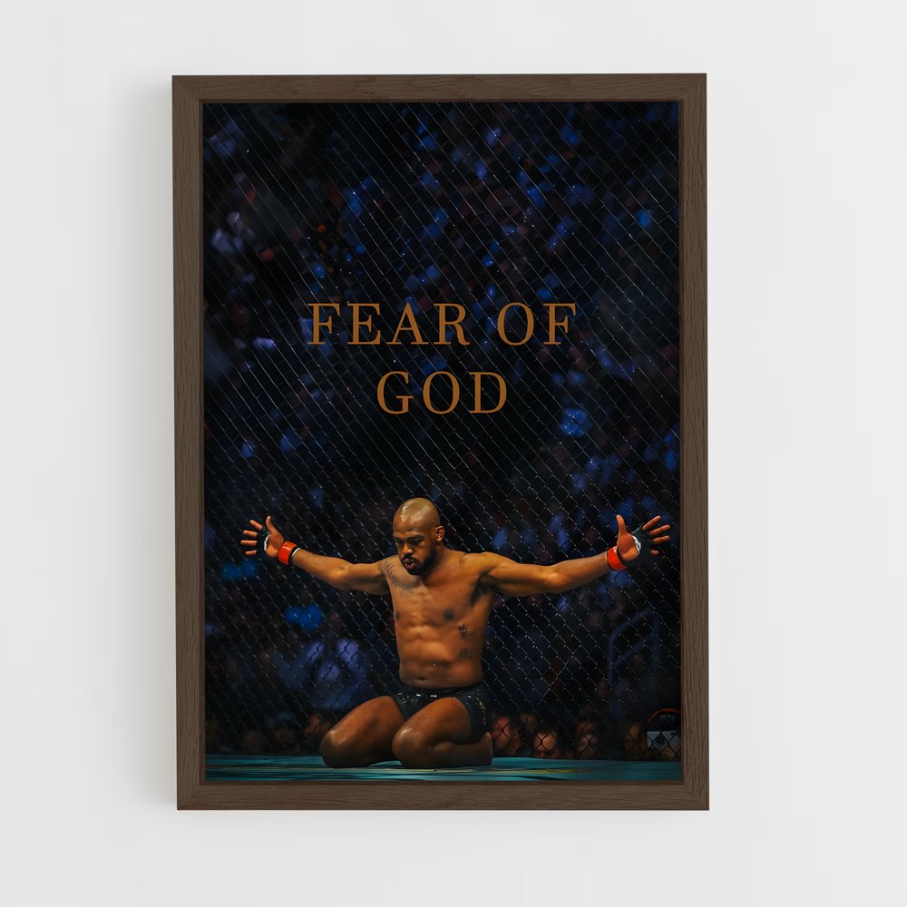Poster Fear of God – affiche MMA (vue 5)