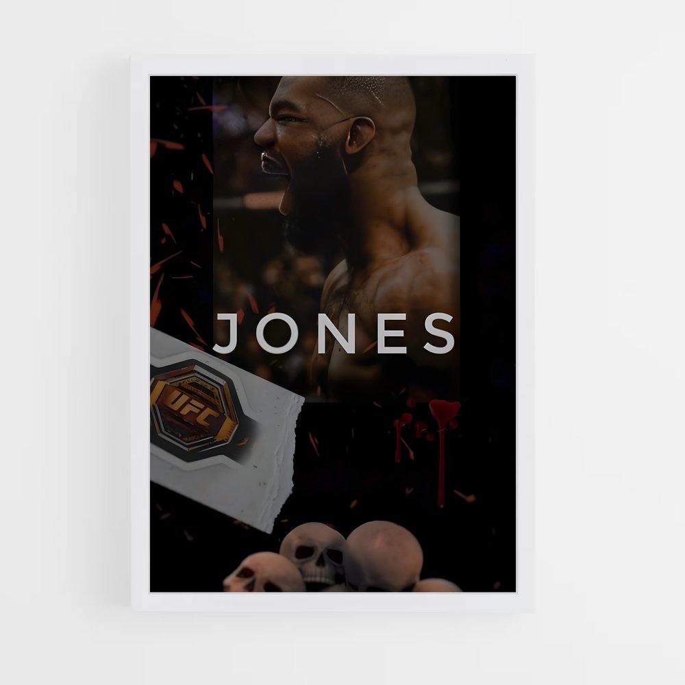 Poster Champion Intense – affiche MMA (vue 3)