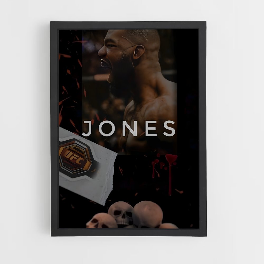 Poster Champion Intense – affiche MMA (vue 2)