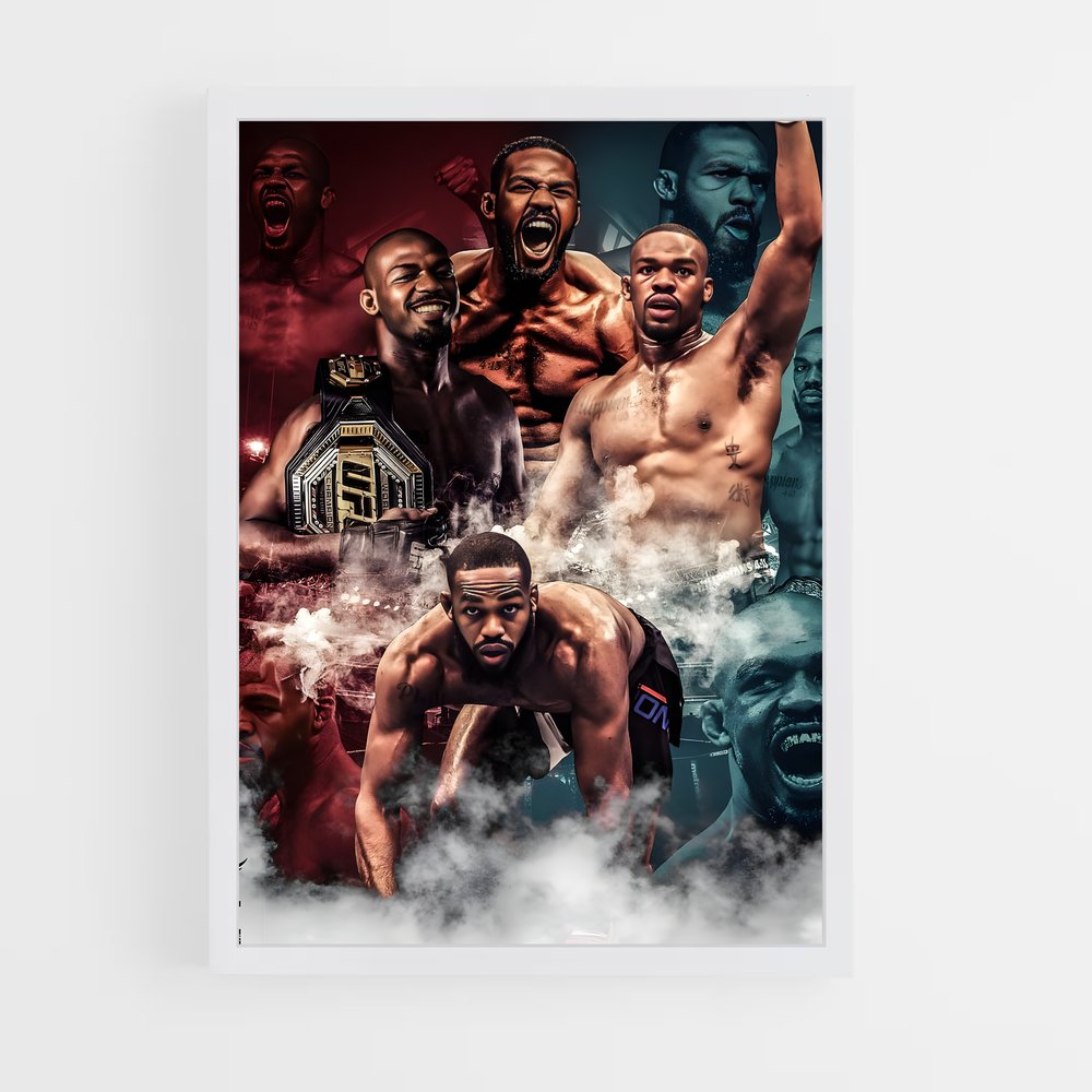 Poster Légende Combative – affiche MMA (vue 3)